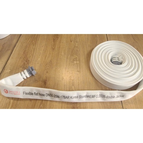 Vòi chữa cháy D50 -17bar -20m (Double Jacket Korea Standard) Vòi chữa cháy D50 -17bar -20m (Double Jacket Korea Standard)